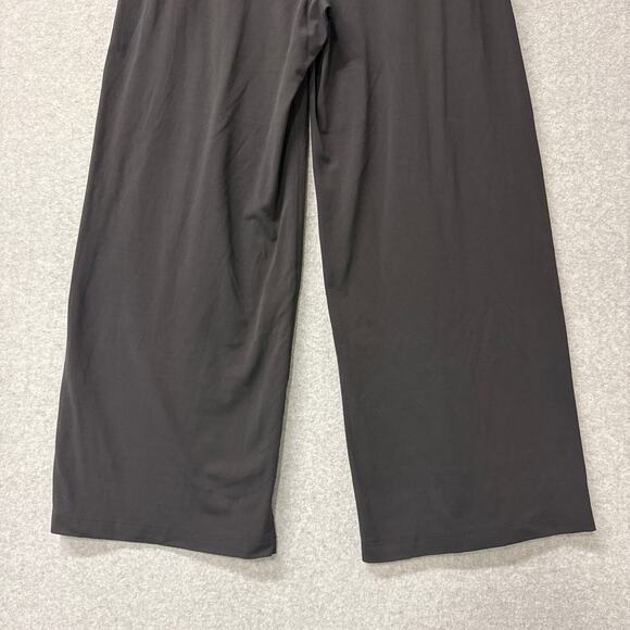 Lululemon Black Align Wide Leg Pleated Palazzo Pants Regular Boho Size 10 NWT - Picture 7 of 10
